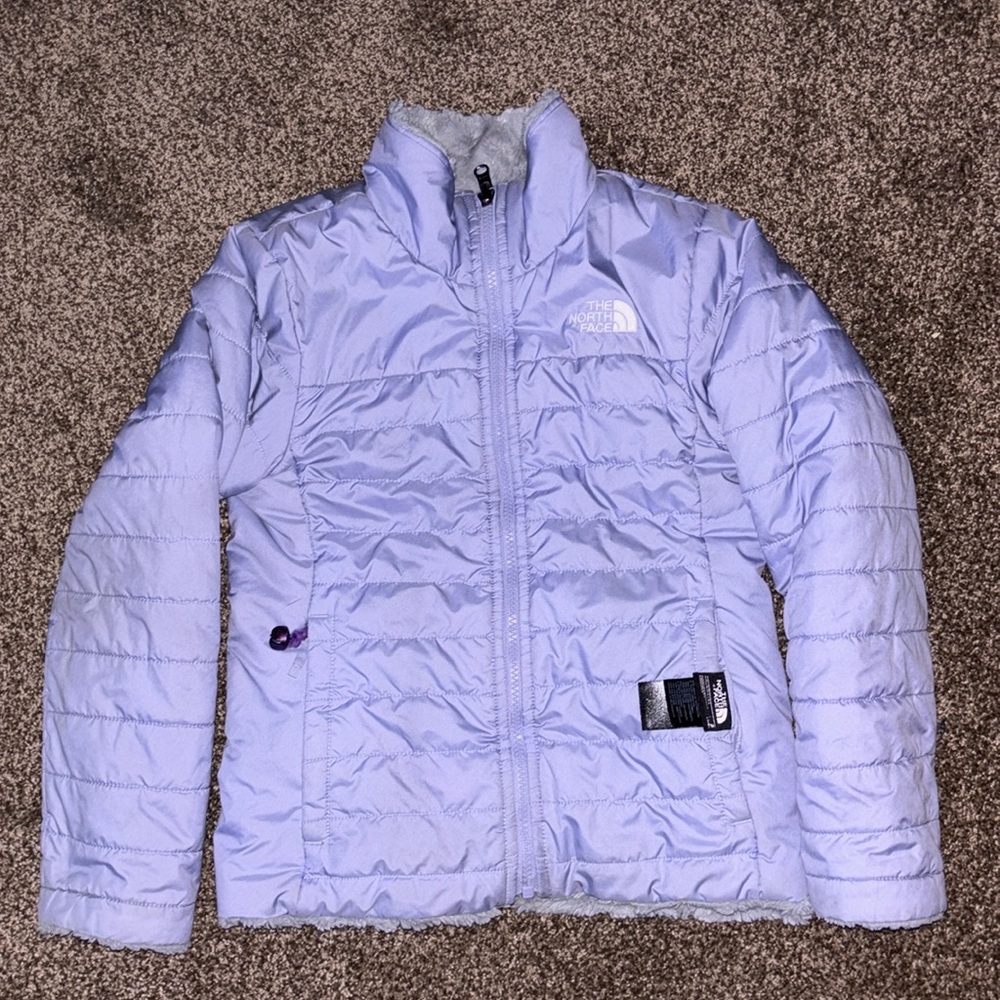 Girls Northface size 7/8 lavender coat